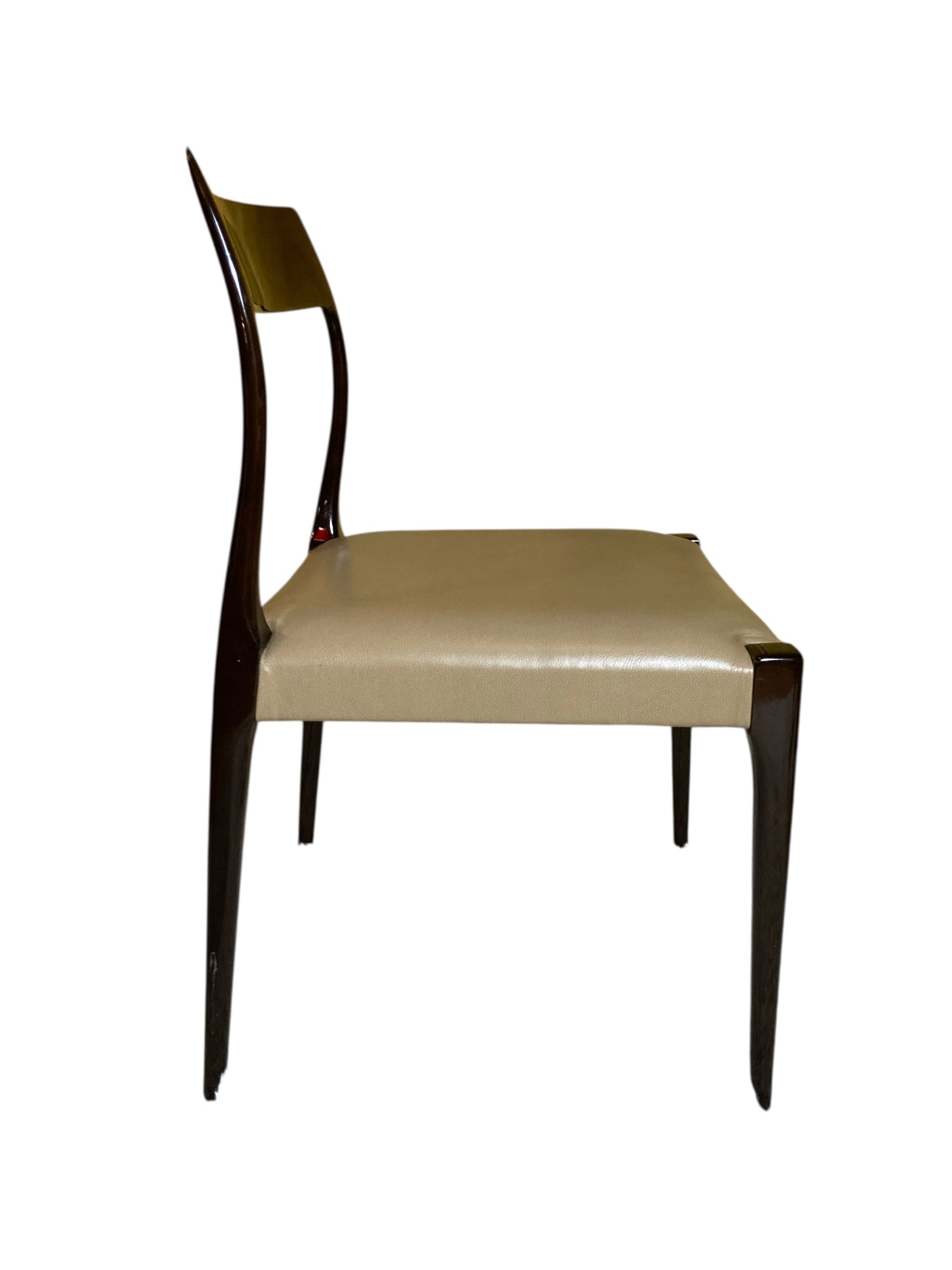Set of Six Mid Century Style Laskasa Karen Laquered Dining Chairs