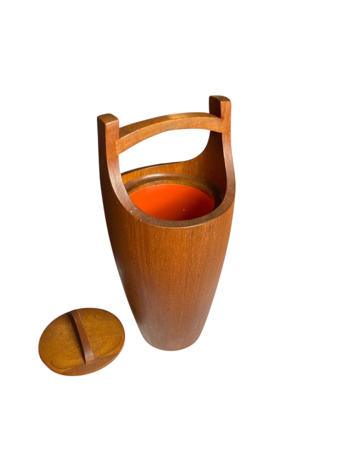 Danish Teak Ice Bucket by Jens Quistgaard for Dansk Designs Mid Century
