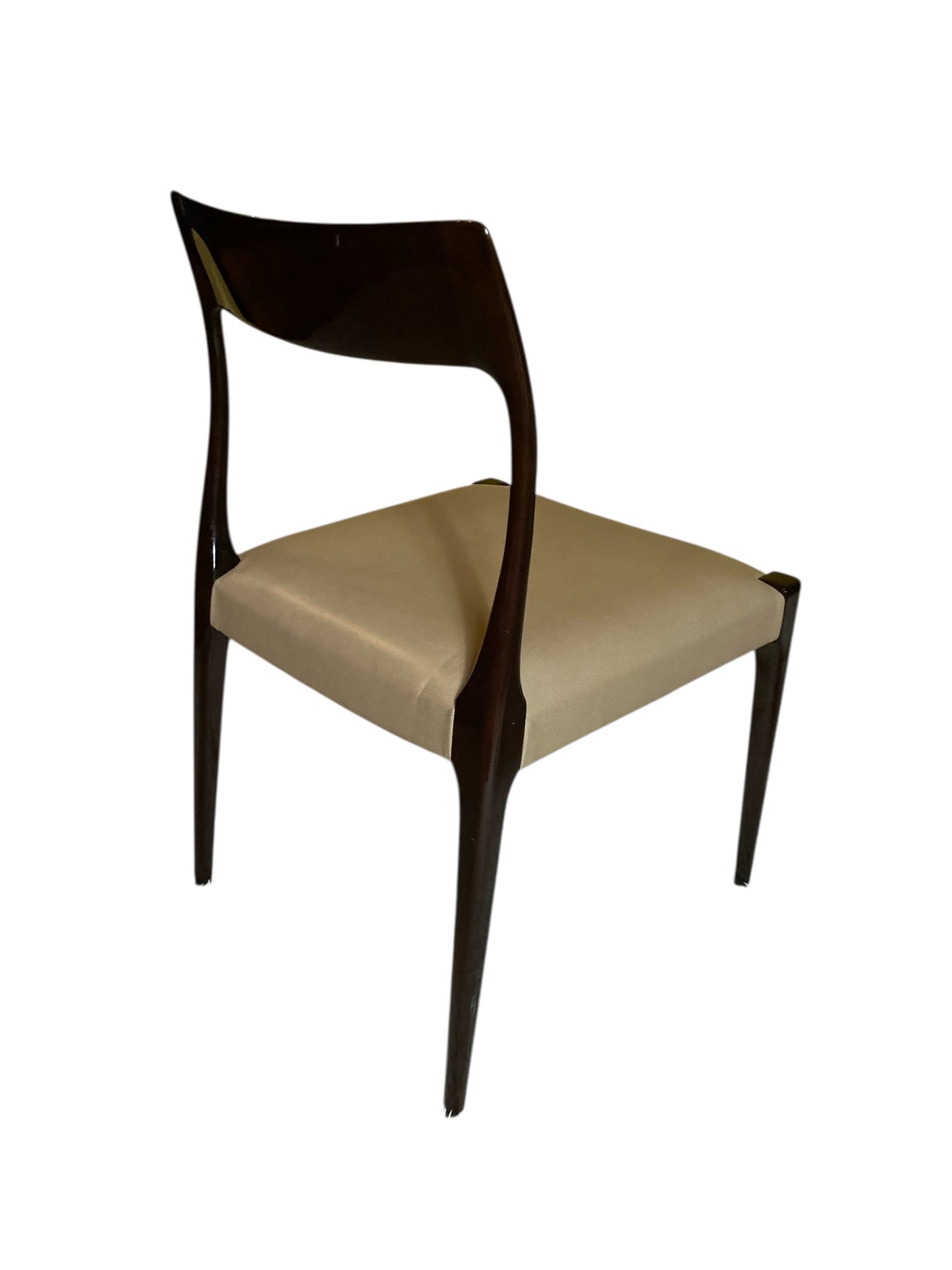 Set of Four Mid Century Style Laskasa Karen Laquered Dining Chairs