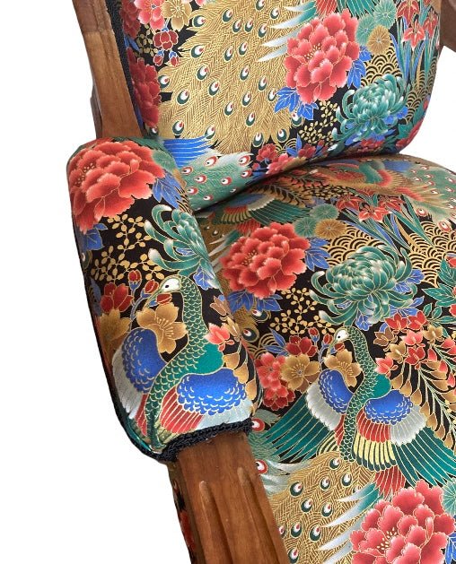 French 19th Century Chair Liberty style upholstery